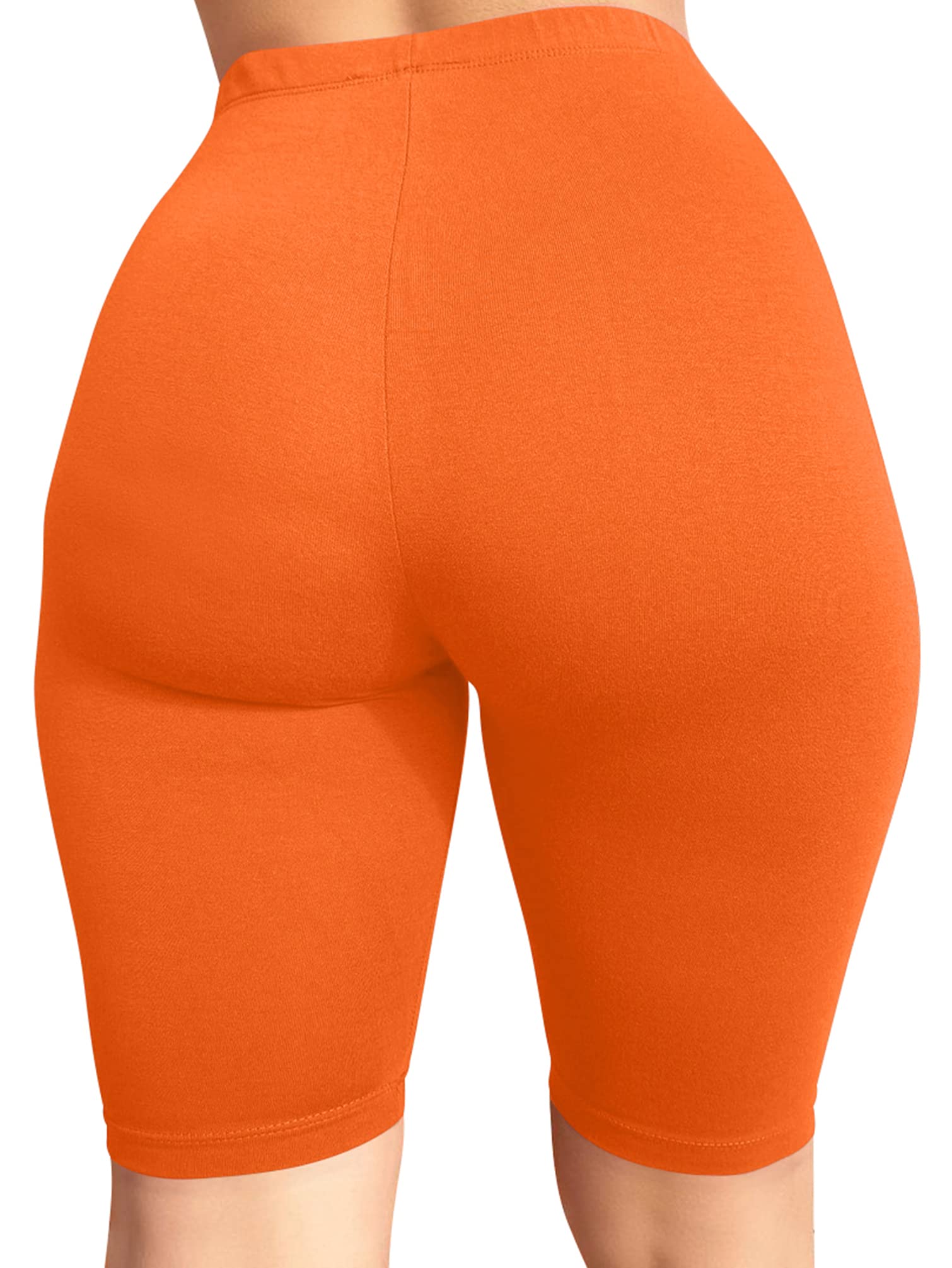 BORIFLORS Women's Sexy Athletic Workout High Waist Gym Biker Shorts