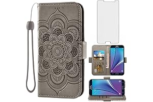 Asuwish Note 5 Wallet Case