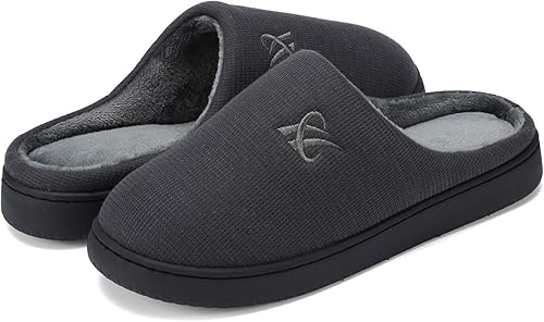 Pantuflas de espuma viscoelástica para mujer y hombre.