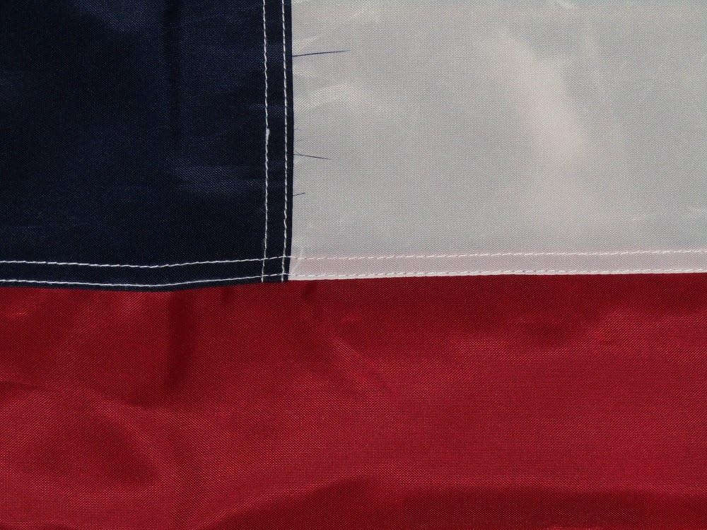 AES 3x5 Embroidered Sewn State of Georgia 2003 210D Solarmax Nylon Flag 3'x5'