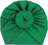 Vista 13 de Gorro de punto para bebé con lazos lindos turbante para envolver el sombrero (MZ6)