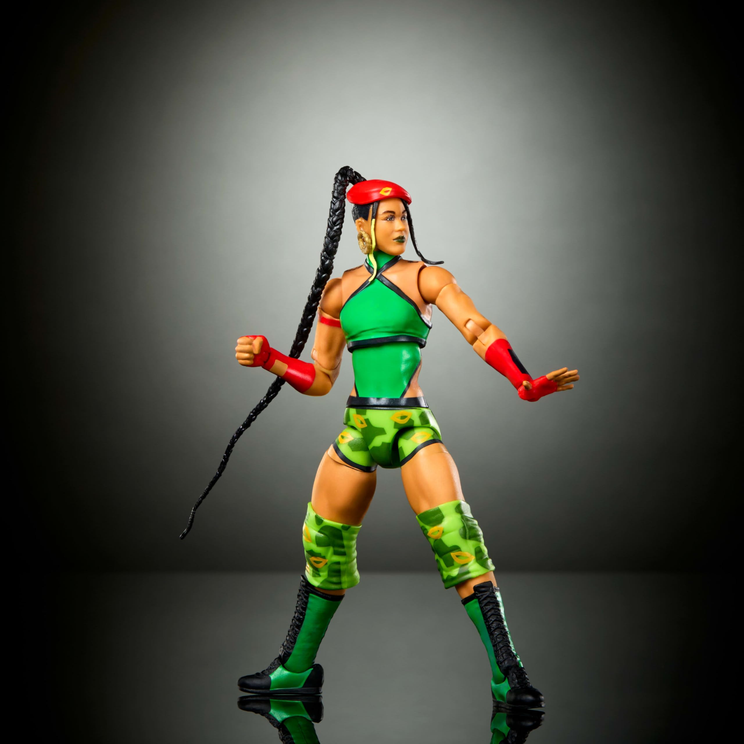 Amazon.com: WWE Bianca Belair As Cammy x Street Fighter Cross Over
