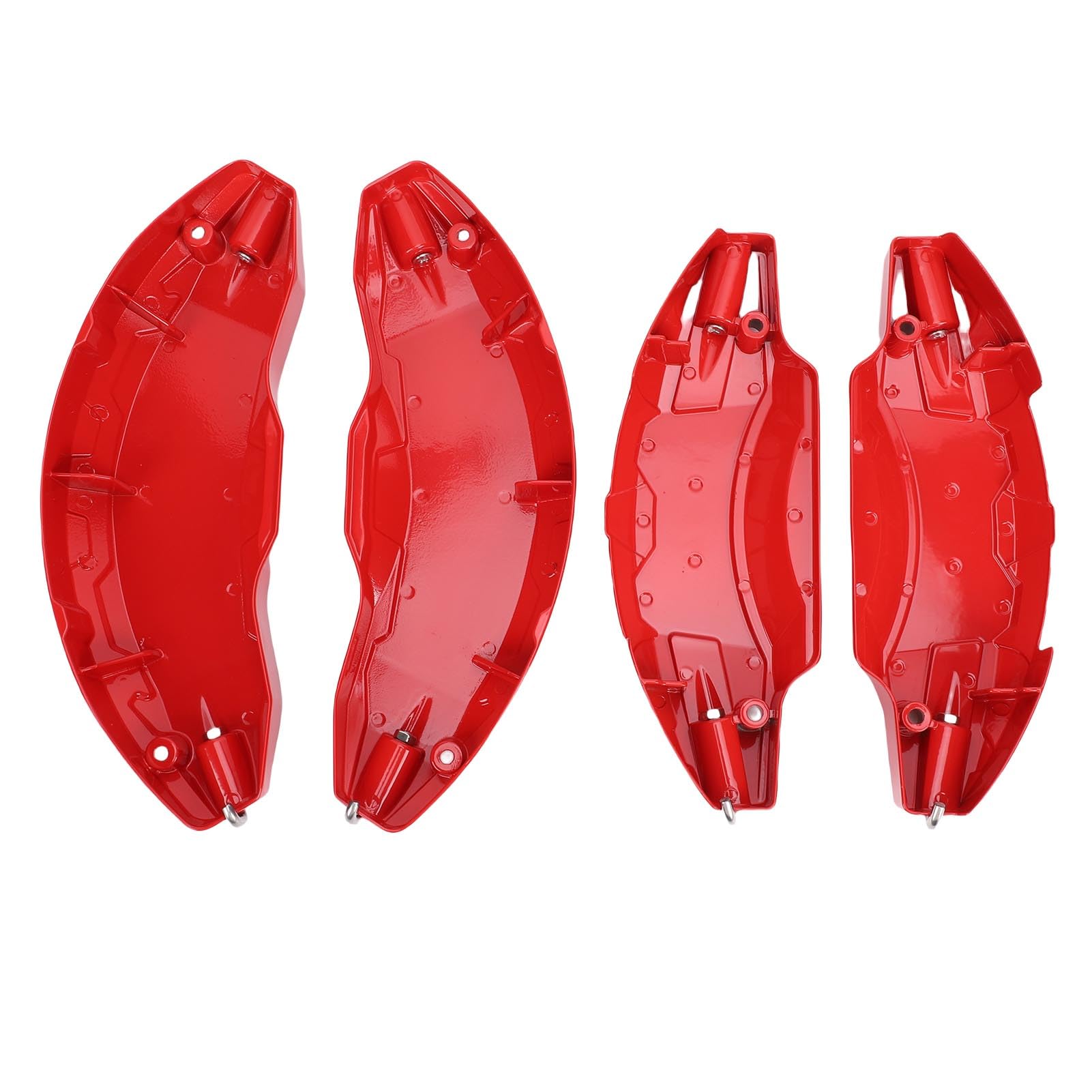 Acouto Copri Pinza Freno, Set Copri Pinza Ruota in Lega di Alluminio per Ruote Juniper 19 Pollici e 20 Pollici con Accessori di Installazione, Adatti per Modello AWD (rosso)