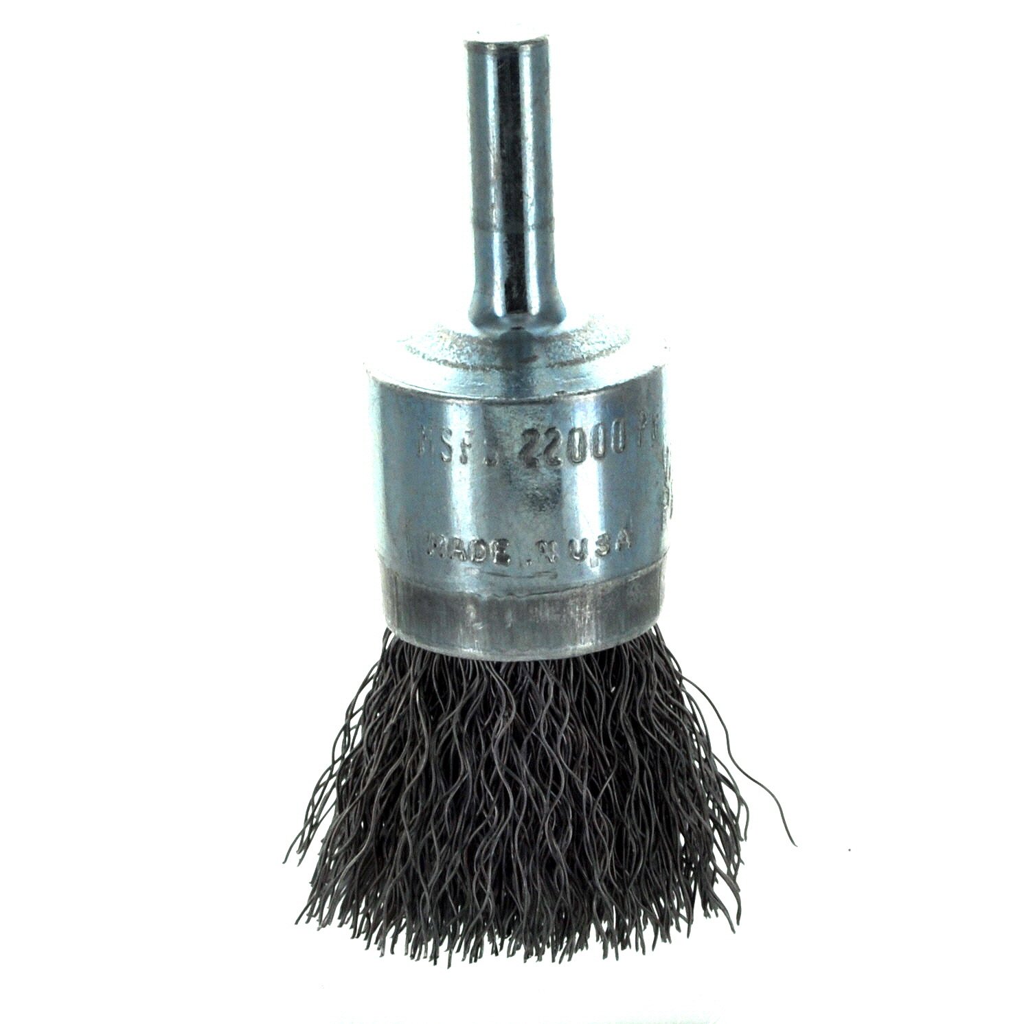 Scrape-N-BurrSCRBRS-CS143478 1/4" Shank 3/4" Carbon Steel 7/8" Bristle Brush