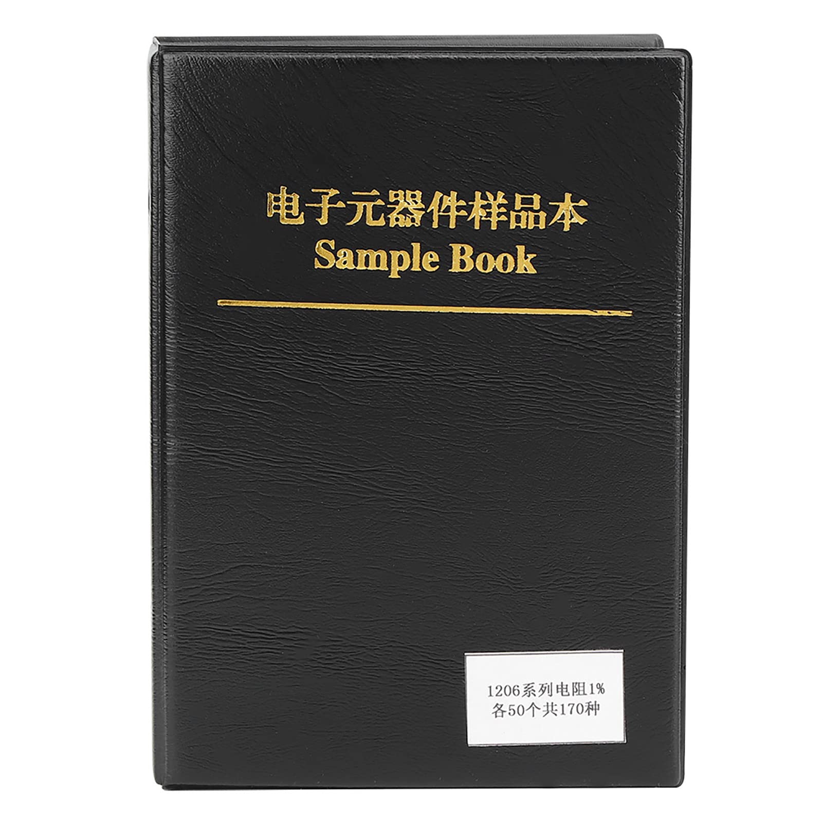 Akozon 1206 Serie 170 Resistore Assortimento Sampione Book Componenti Elettronici di Alta qualità Collezione in Plastica Durevole Ideale per Professionisti Ed Appassionati