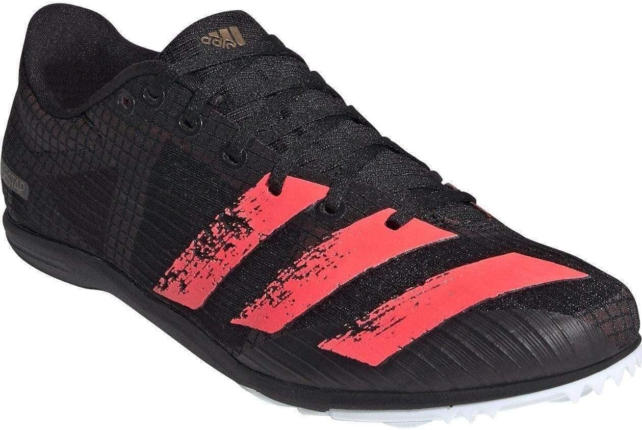 adidas Women's Distancestar w Track and Field Shoe, Negbás/Rossen/Cobmet, 4.5 UK