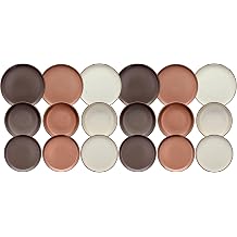 Tognana Megeve 18-Piece Dinner Set for 6 People, Stoneware, Multicolour