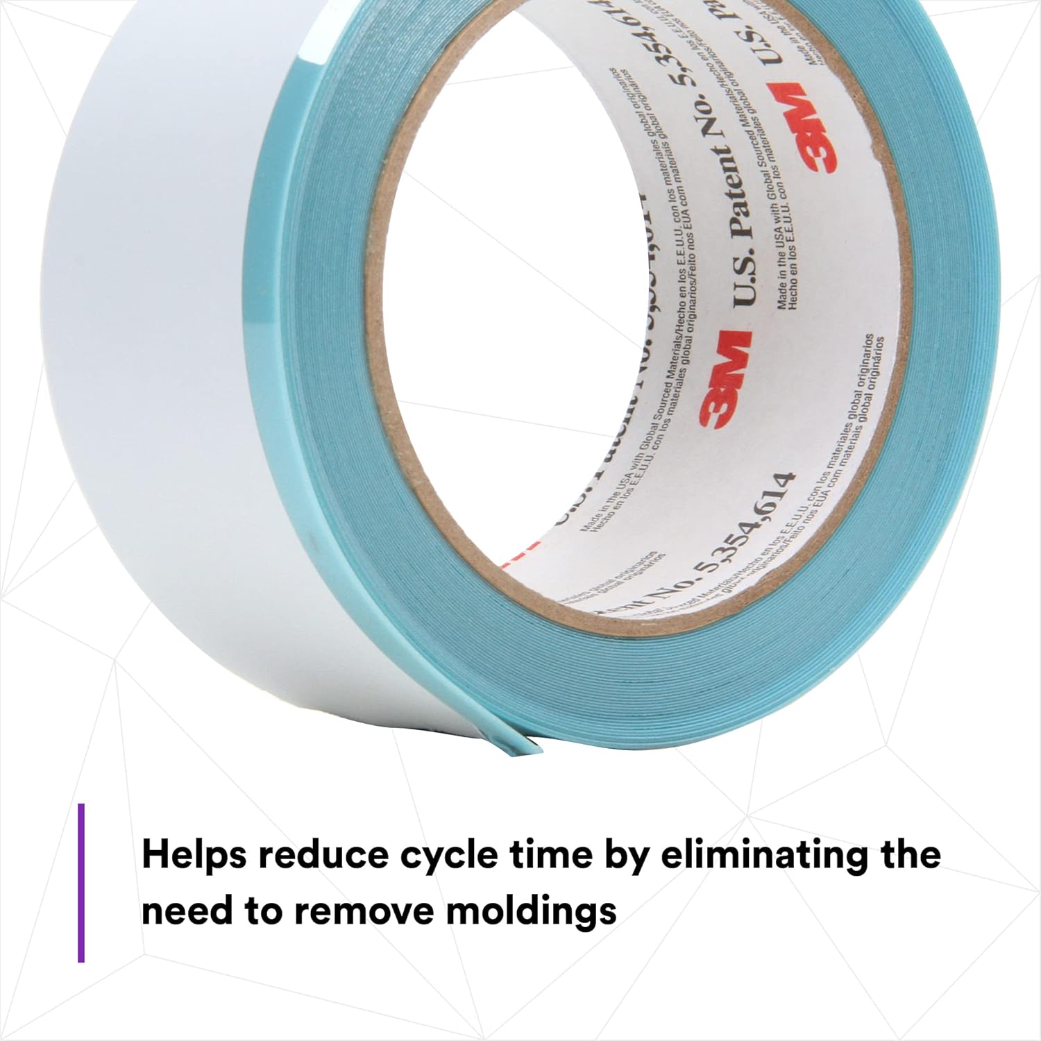 3M Perforated Trim Masking Tape 06347, Molding Paint Protection, Trim Lifting Tape, Hand Tearing, 7 mm Hard Band, 50.8 mm x 10 m