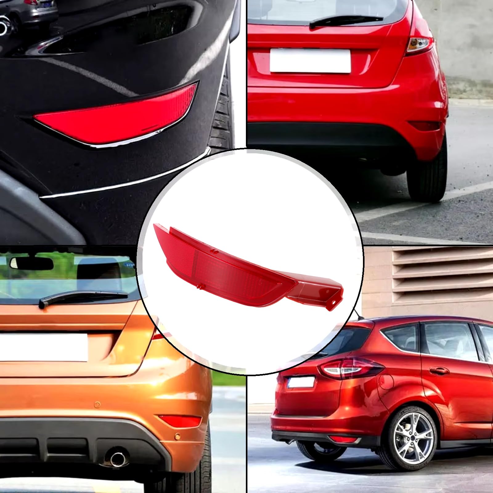 Catadioptre Pour Ford Fiesta 6 (arrière Droit) | 1552730