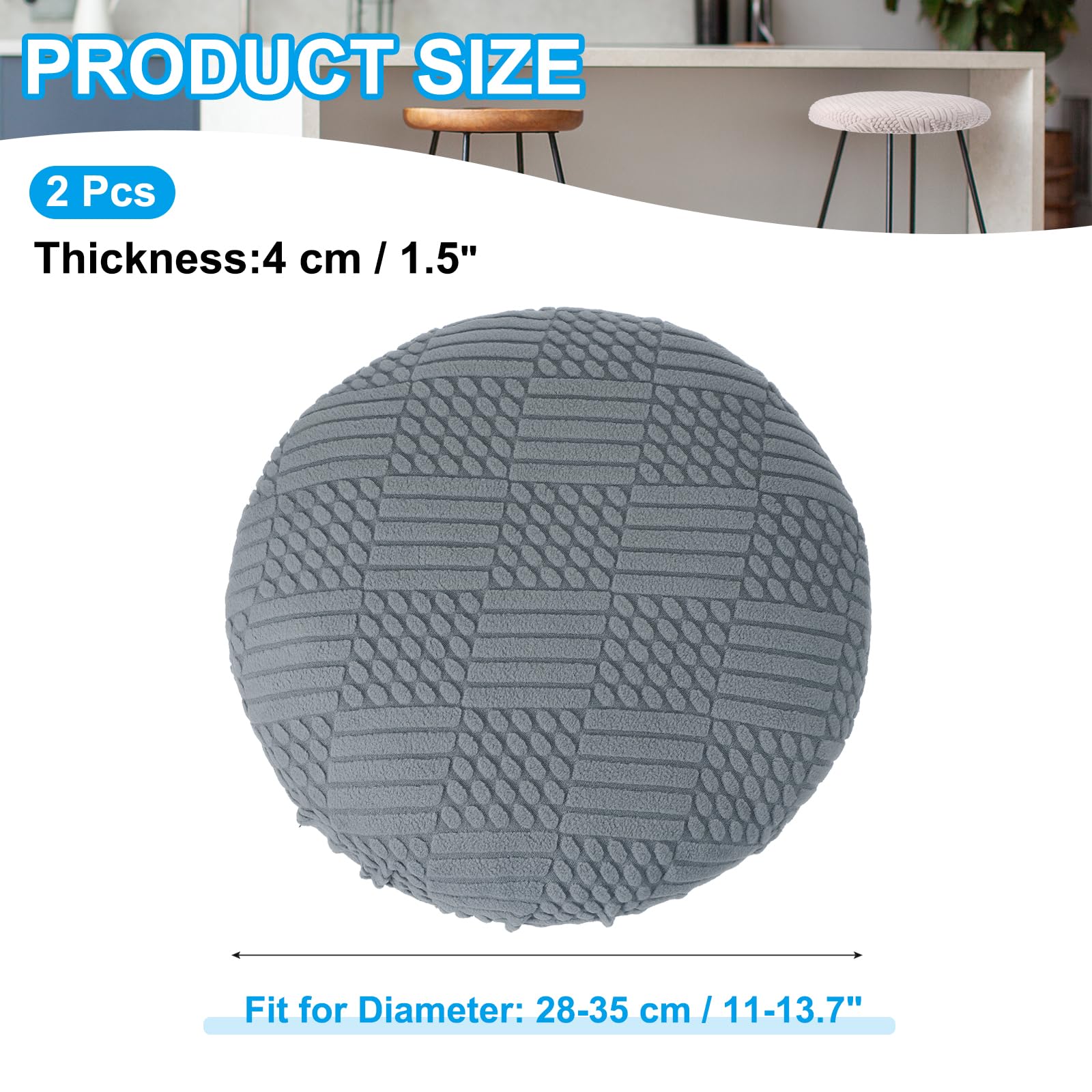 PATIKIL Stool Covers Round - Image 2