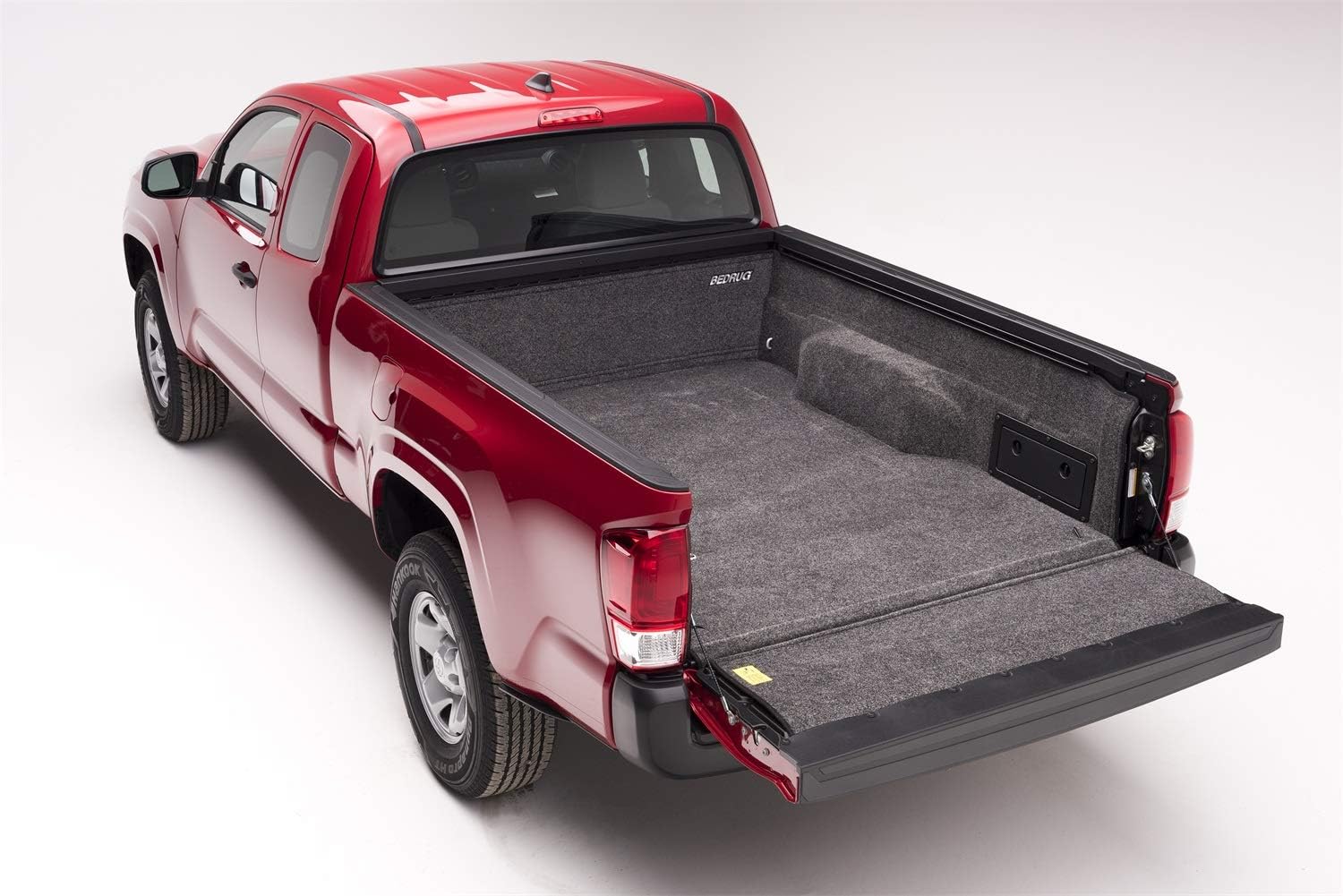 BedRug Truck Bedliner & Built in Tailgate Mat | Fits 2024-2026 Toyota Tacoma Double Cab, 5' Bed | Charcoal Grey, BRY24DCK