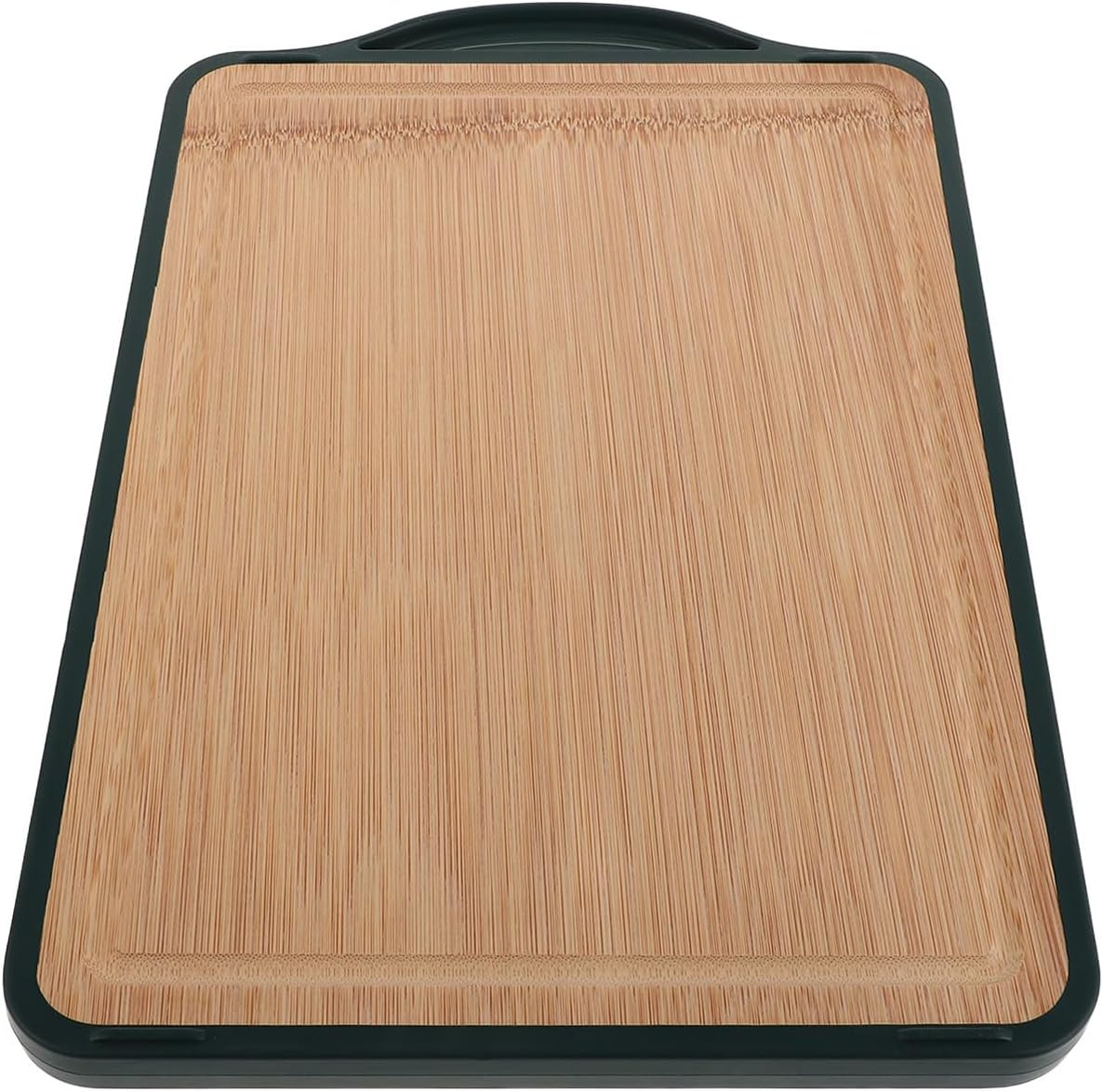 WOONEKY Reversible Cutting Board Dual-sided Heavy-duty Kitchen Board with Juice Groove for Chopping Meat and Fruits, Multifunctional Design, Non-slip Surface for Home and Rv Use