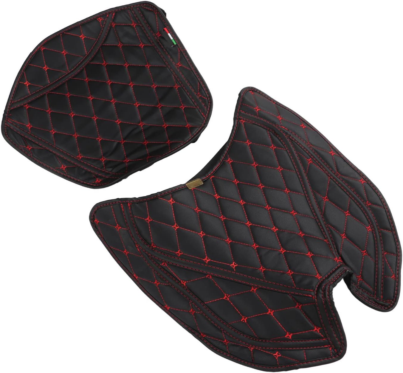 KIMISS Motorcycle Seat Cushion, Fit for NC750X NC750S Motorcycle Seat Cover Comfortable Heat Insulation Breathable Vibration Absorption (Red)