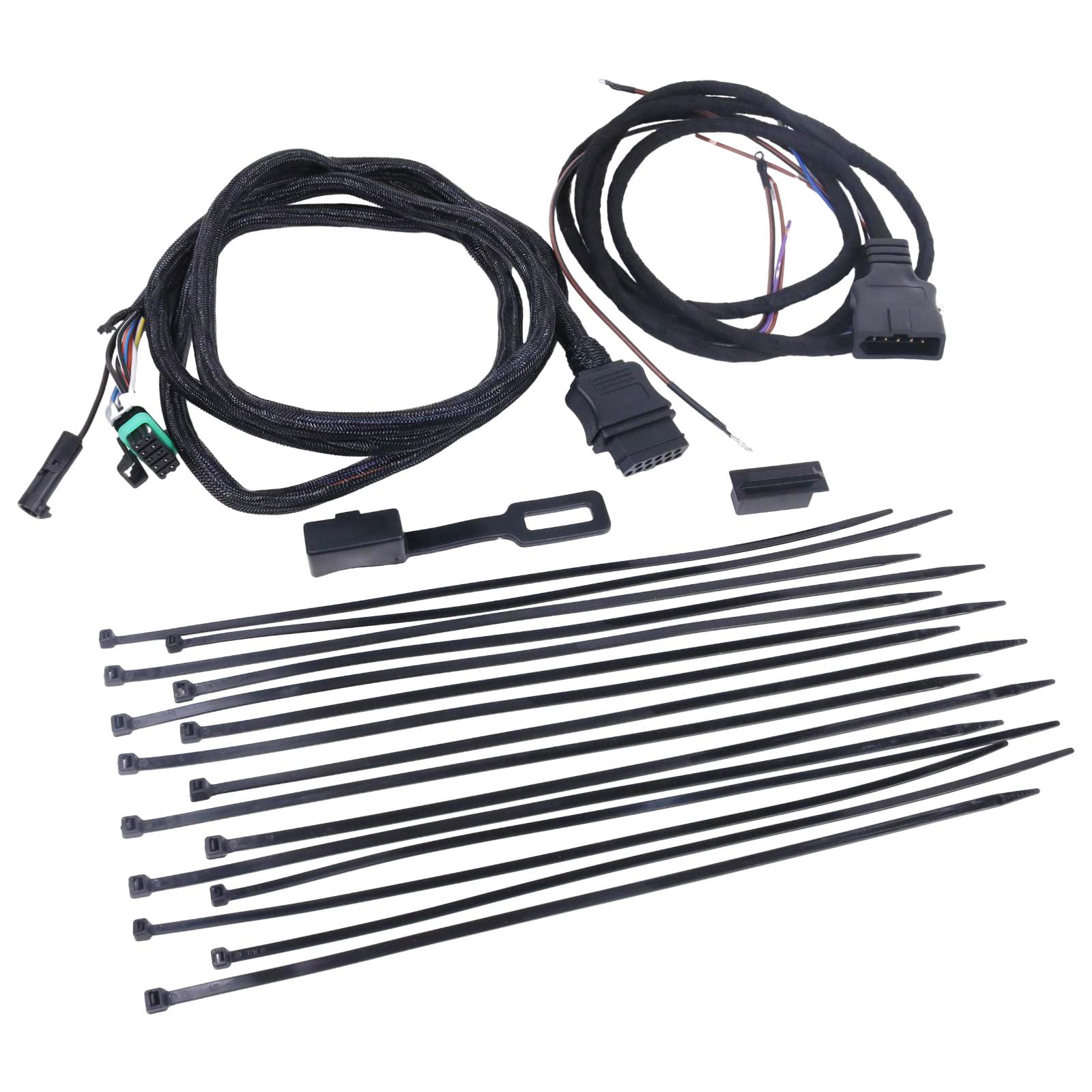 Chamixx11-Pin Vehicle Truck Side and Plow Side Light Wiring Harness Kit 26357 22413 26347 26377 Compatible with Western Fisher Blizzard Snow Plows