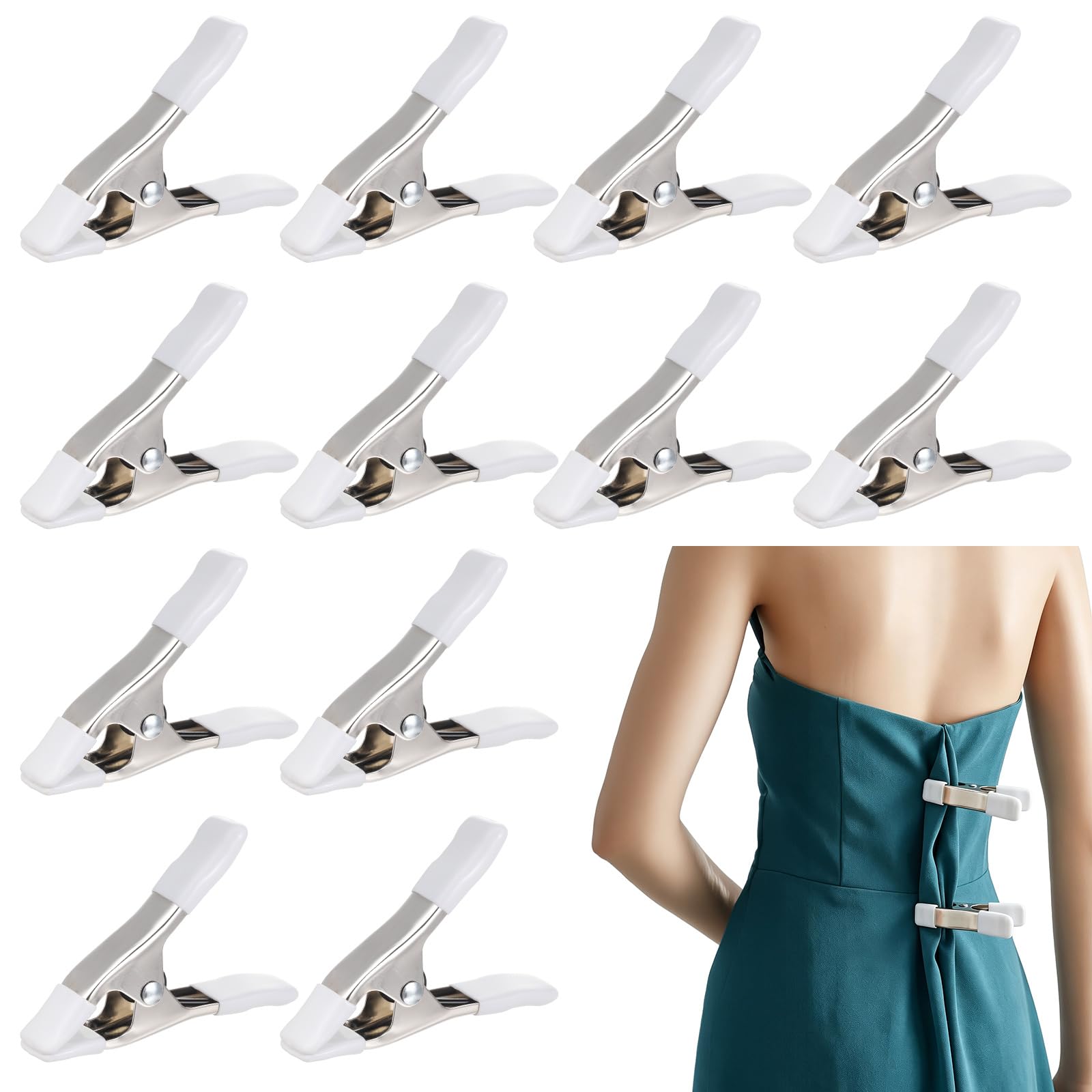 12 clips de vestir, clips de ropa para vestir y fotógrafo de boda