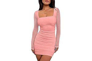 Women's Pink Valentine's Bodycon Dress