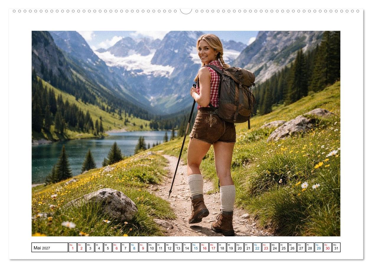 CALVENDO · Deutschland hautnah (Kalender 2027) | DIN A2 Querformat · Premium-Wandkalender · Unterwegs in charmanter Begleitung