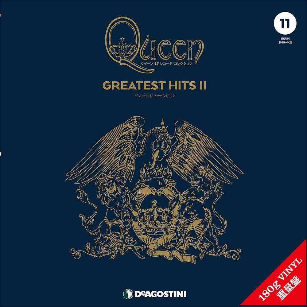 Queen レコード コレクション　11枚 Amazon.co.jp: クイーンLPレコードコレクション 11号 (グレイ