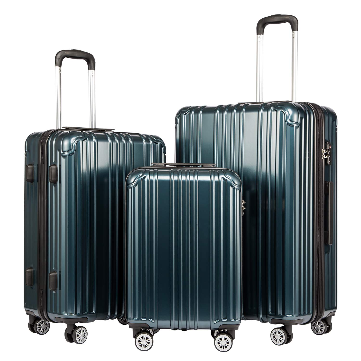 coolife expandable suitcase