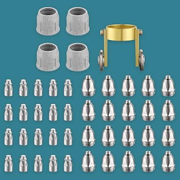 Amico AP80HF-45, P80 Plasma Torch Consumable Set, Use for CHF-50 CHF-60 & APC-50HF/60HF/70HF/80HF