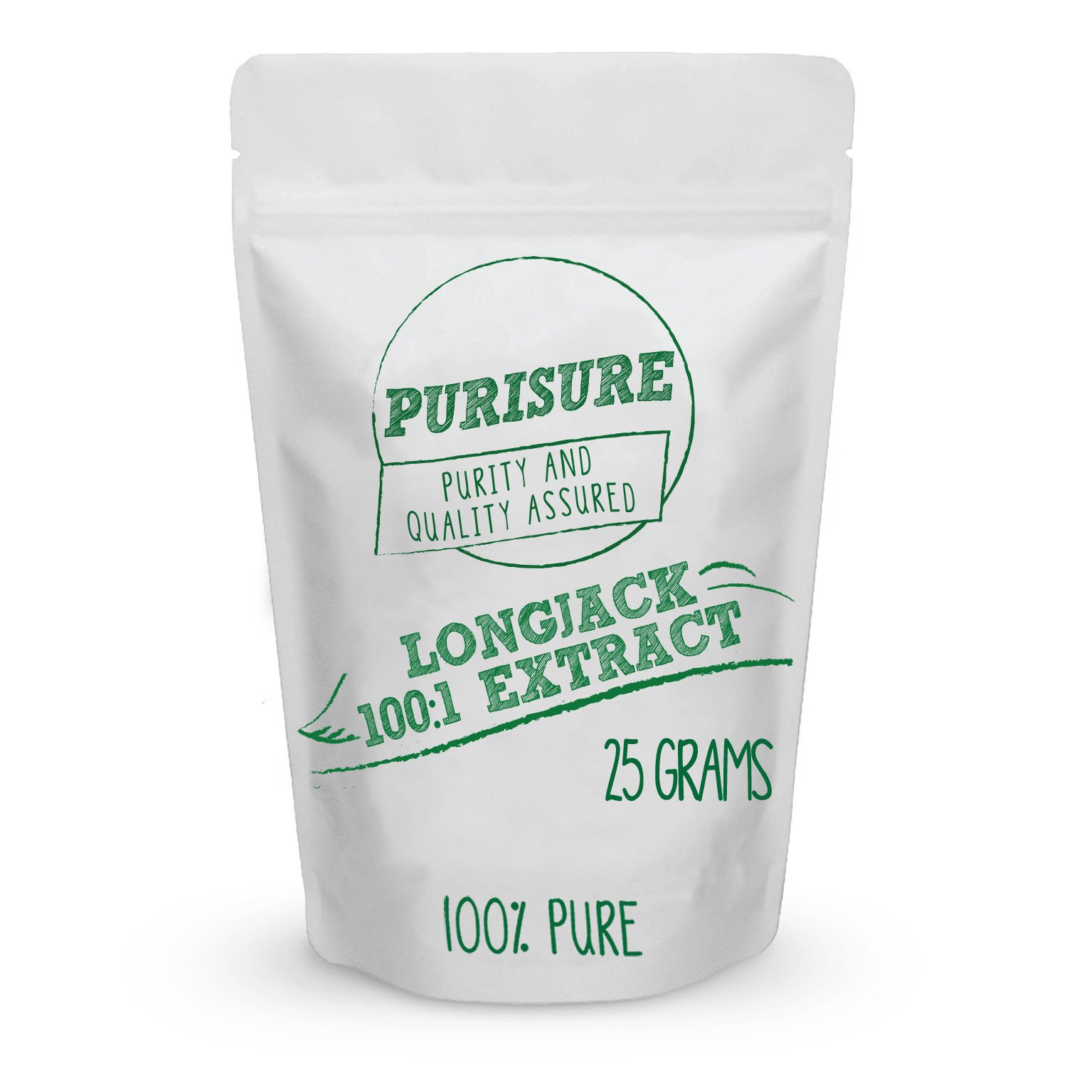 Longjack 100:1 Extract Powder 25g (100 Servings), Tongkat Ali Root Extract