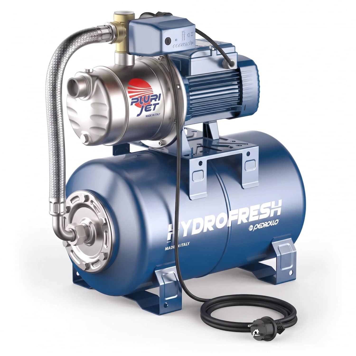 Surpresseur 60 Litres Pedrollo Hydro Fresh Plurijetm480x60 - Pompe Centrifuge - 0.60 Kw 4.8 M3/h 220v