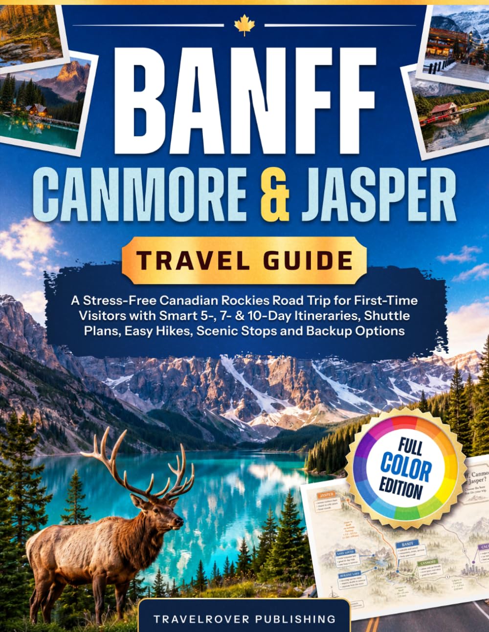 Banff, Canmore & Jasper Travel Guide: A Stress-Free Canadian Rockies Road Trip f