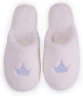 CozyChic Disney Cinderella Women's Slipper-Open-Back House Slippers, Comfy Womens House Slipper, Slide-On House Slipper, Memory Foam Padding-Pearl