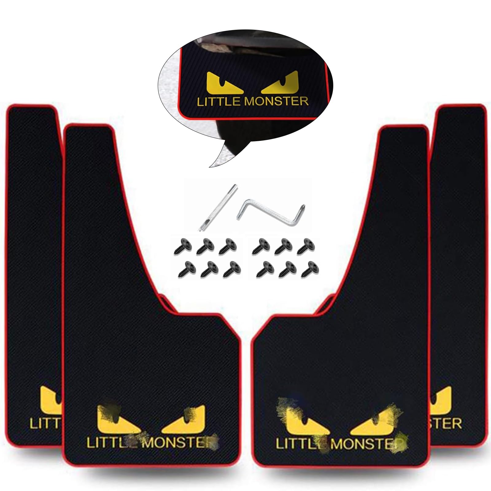 YANN 4 Pcs Universal Mud Flaps