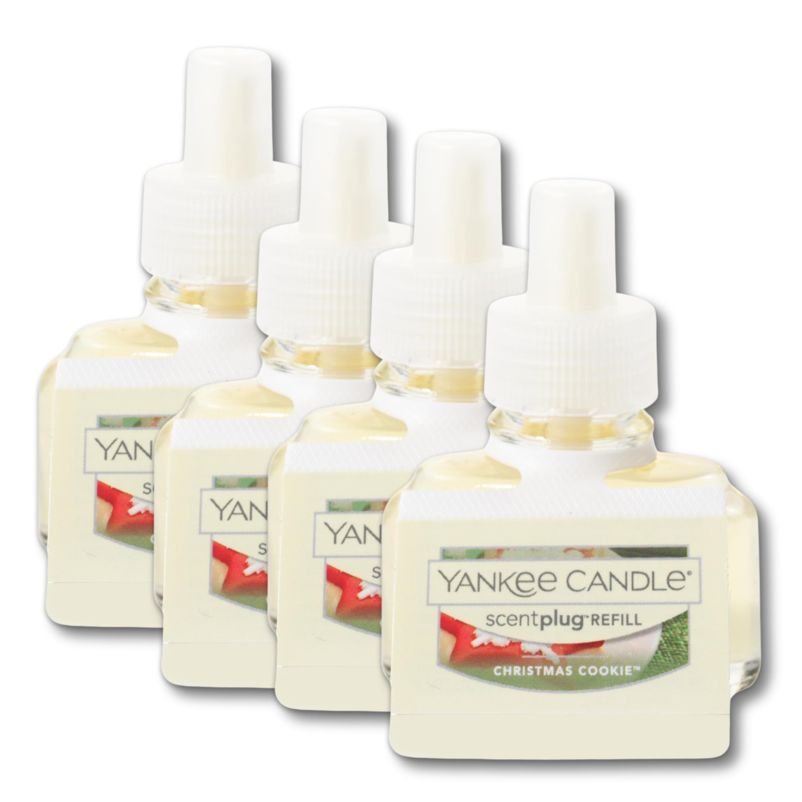 Yankee Candle ScentPlug Refill, Christmas Cookie (Pack of 4)