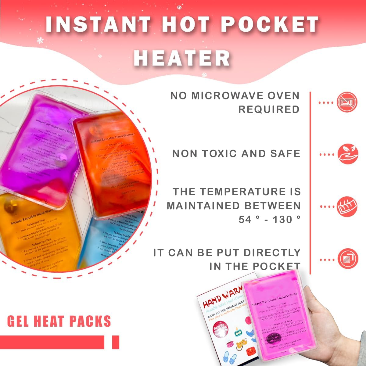 Hand Warmer for Pain Relief