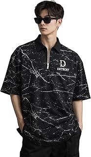 Jump Cuts || Mens || AOP Printed || Polo Neck || Half Sleeve || Cottonblend || Polo T-Shirt