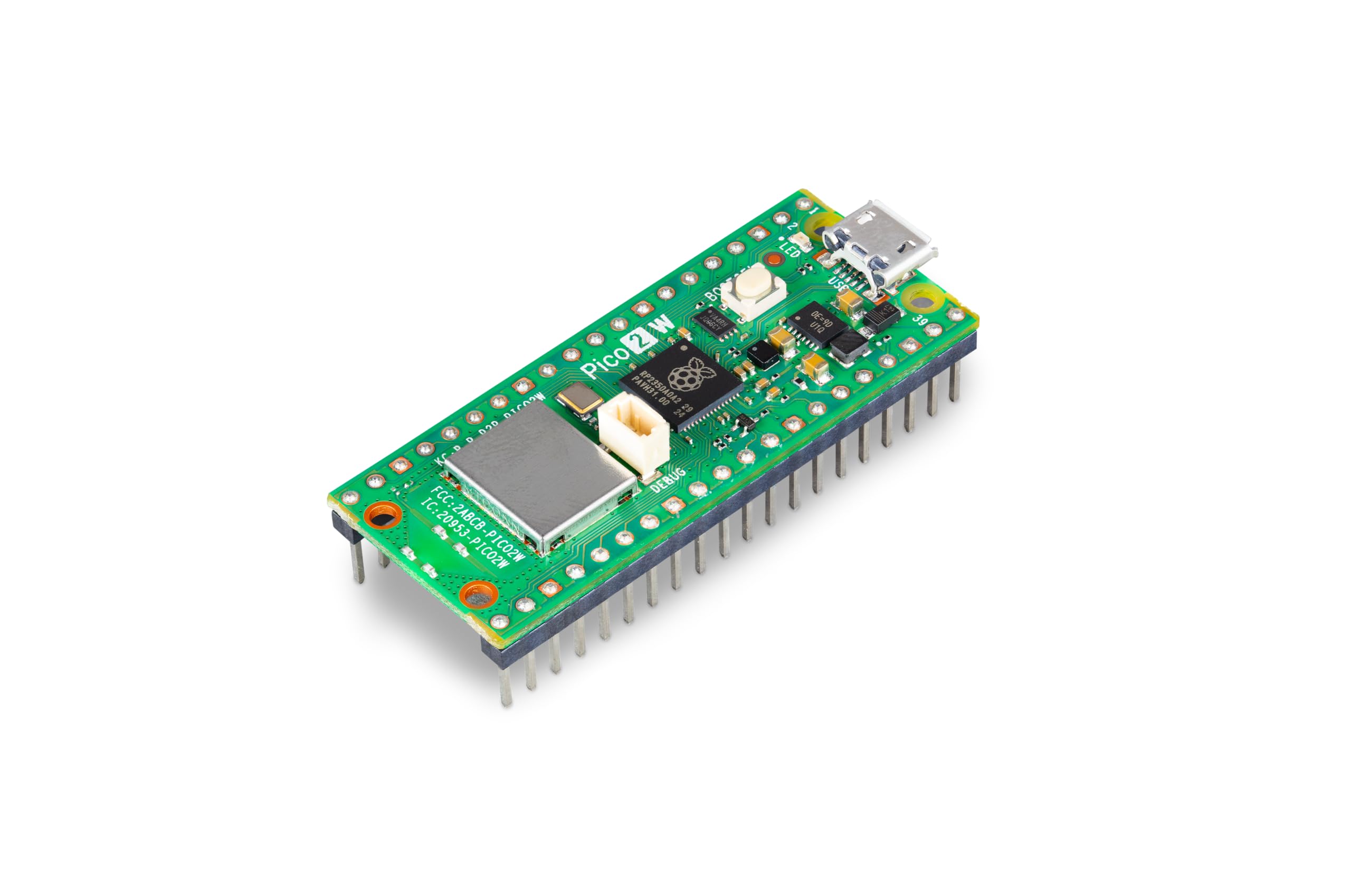 gori_pico専用ページ　02番 Amazon.co.jp: Raspberry Pi Pico 2WH : パソコン・周辺機器