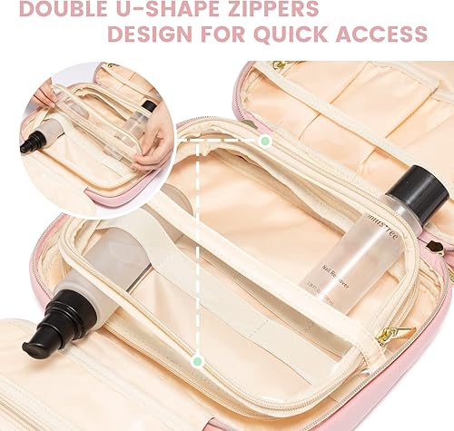 Miniatura 5 de LOVEVOOK Neceser para mujer, Rosado, Utilidad