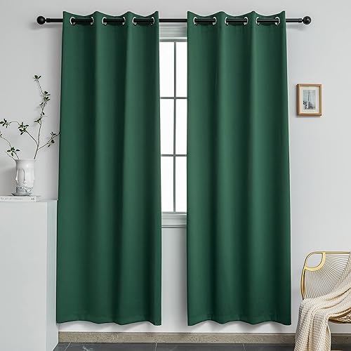 Miniatura 52 de YGO Cortinas opacas lilas para oscurecer la habitación de las niñas, con aislamiento térmico, paneles de cortina para sala de estar, para