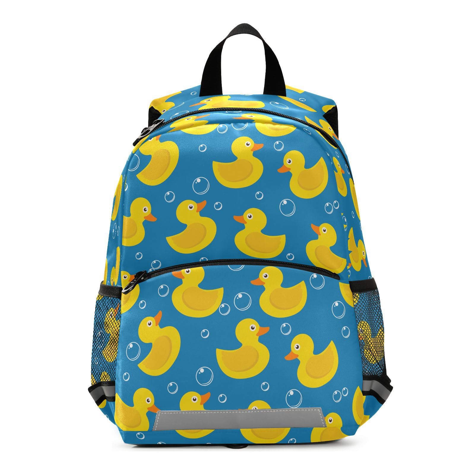 Mnsruu Mochila para niños pequeños, burbujas amarillas, bolsa de guardería para niños y niñas, bolsa de guardería para niños y niñas, bolsa de libros de jardín de infantes preescolar bolsa de viaje
