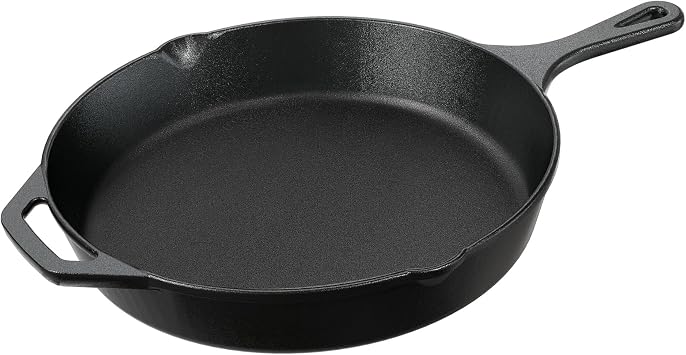 10 inch Cast Iron Skillet, Frying Pan for Grilling, Searing, Baking 10 inch