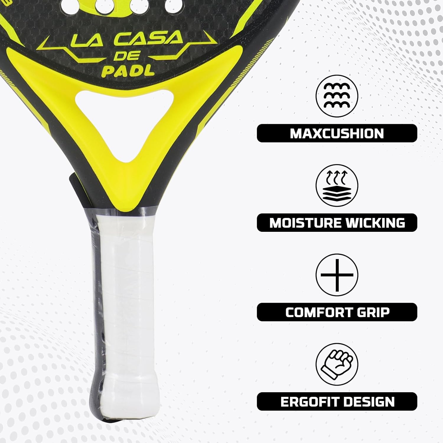 Padel Tennis Rackets Padel Paddles Carbon Fiber Tennis Racquet for Padel