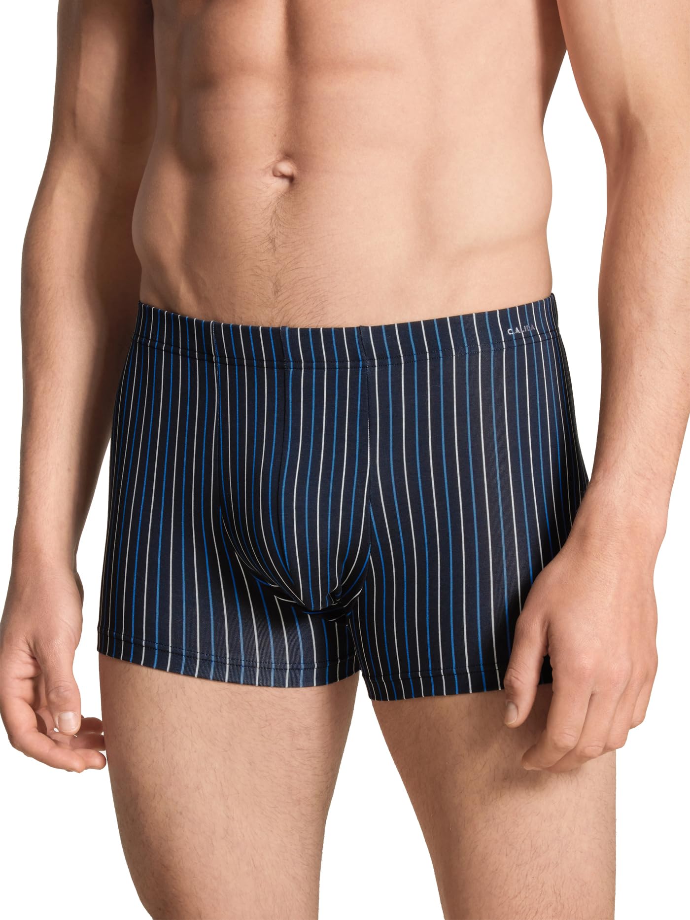 Boxer briefs Calida Cotton Code para hombre en algodón premium negro 7