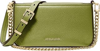 Michael Kors Women's Bryant Small Convertible Crossbody Bag, Gold-Tone Hardware/Meadow Green