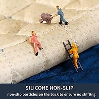 Vista 3 de LUFEIJIASHI Fundas antideslizantes para sofá reclinable de 2 plazas, fundas impermeables para sofá reclinable de 2 asientos, fundas de terciopelo