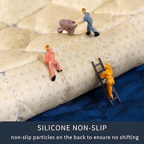 Miniatura 3 de LUFEIJIASHI Fundas antideslizantes para sofá reclinable de 2 plazas, fundas impermeables para sofá reclinable de 2 asientos, fundas de terciopelo