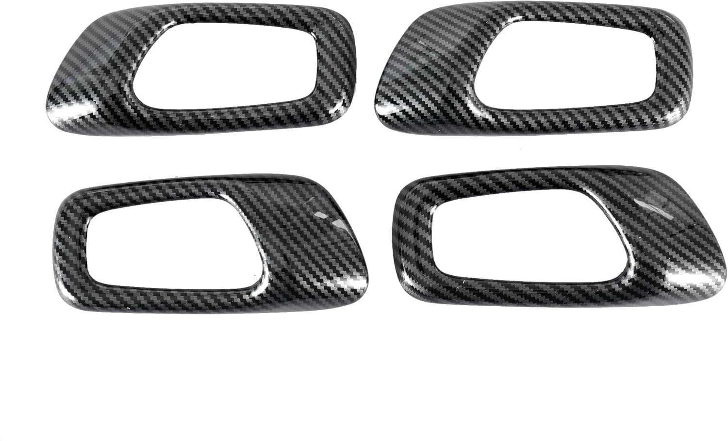 YINGTUU for Honda Civic 11th Gen 2022 2023 2024 2025 Accessories Inner Door Handle Cover Decals ABS Carbon Fiber Style