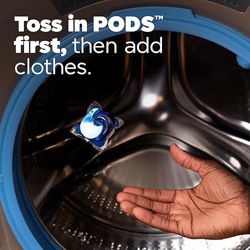Vista 8 de Tide Power Pods - Paquete de detergente para ropa con Febreze Sport, 32 unidades, Febreze Freshness con defensa de olores deportivos