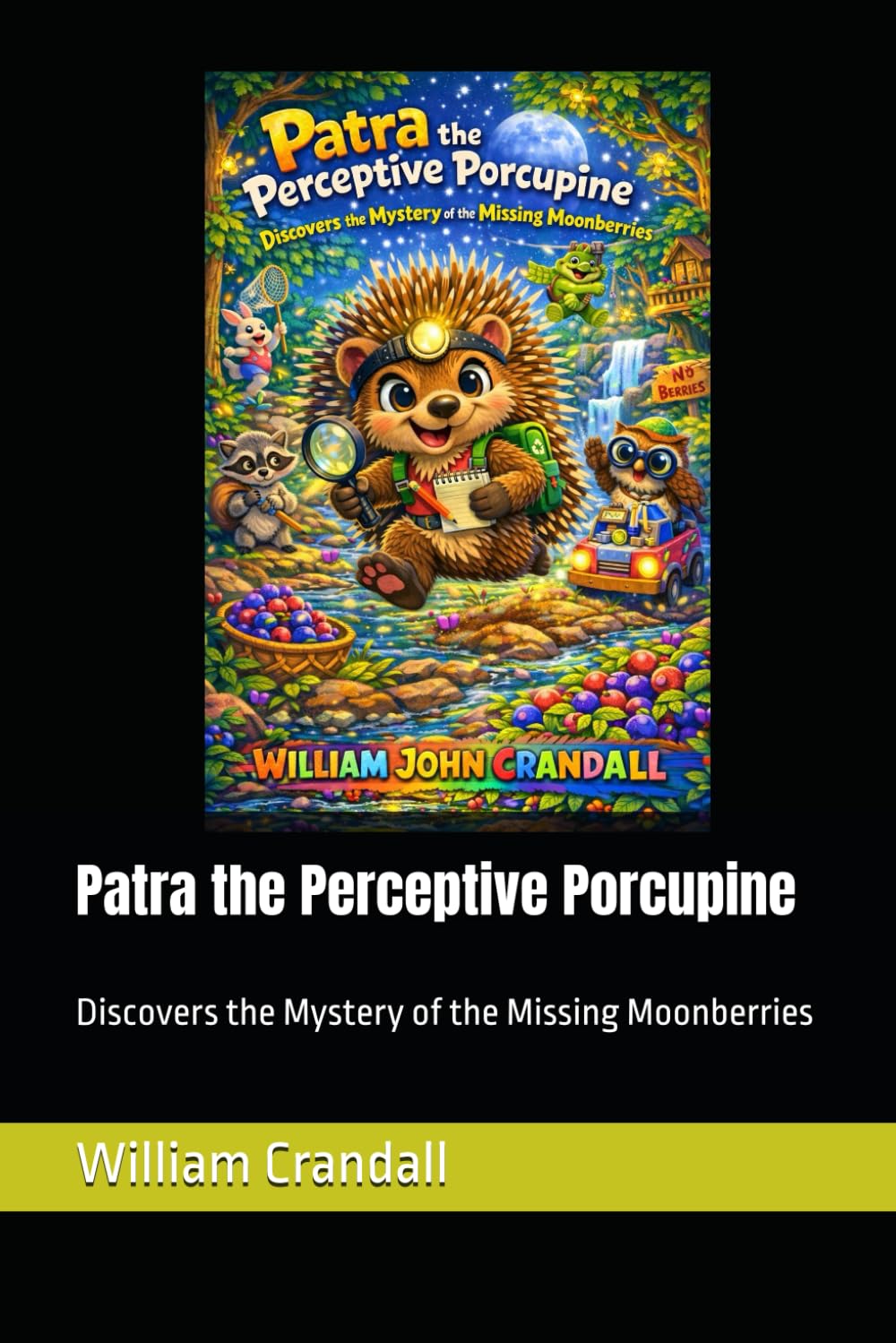 Patra the Perceptive Porcupine: Discovers the Mystery of the Missing Moonberries