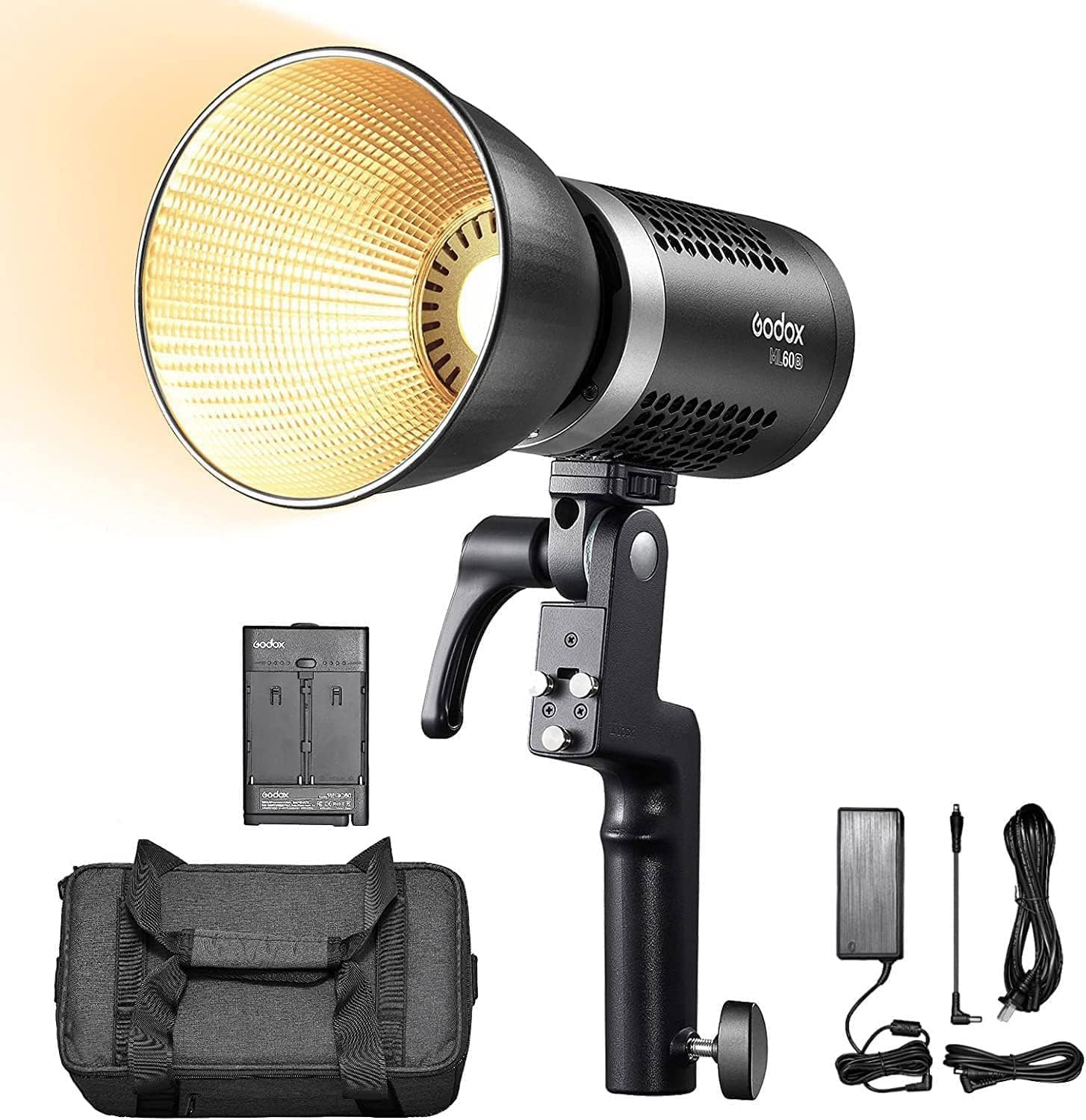 Amazon | 【Godox正規代理店】Godox ML60/ML60Biバイカラー 60W LED 