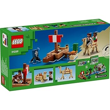 Amazon.co.jp: レゴ(LEGO) マインクラフト 海賊船の旅 おもちゃ