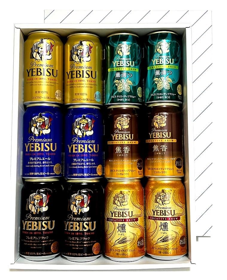 アルコール飲料まとめ売り54本 Amazon.co.jp: ヱビスビール飲み比べ6種12本セット : 食品・飲料
