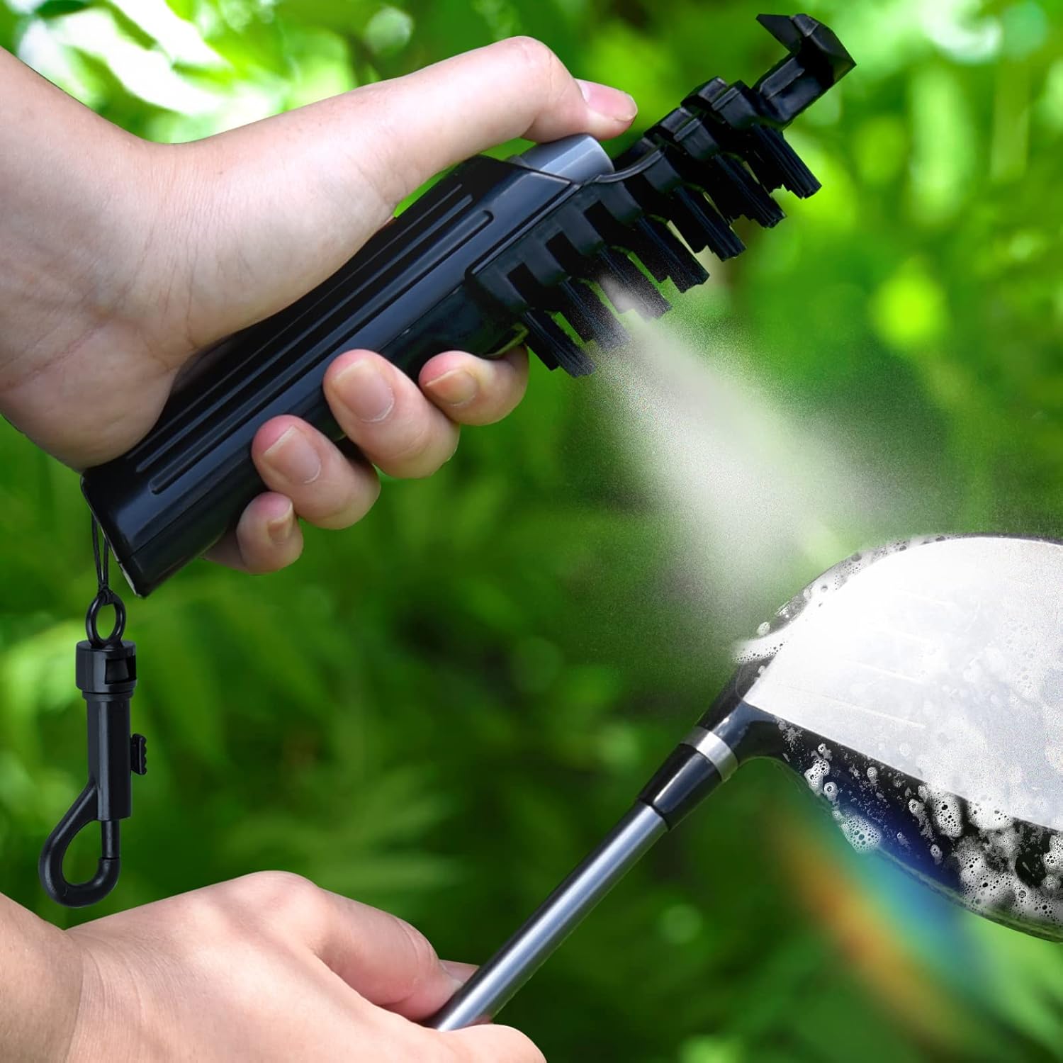 VAEEL Zero Leakage Golf Club Cleaner Brush with Water