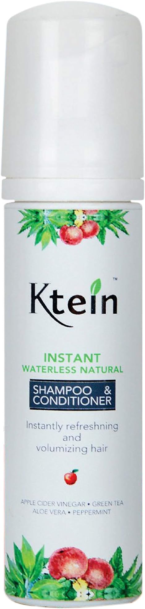 Ktein Natural Dry Shampoo cum Conditioner. PRE BLOWDRYING SOLUTION made from Apple cider vinegar, Aloevera, Greentea, Amla & Shikakai with No Sulphate & Parabens, Colorless. Get Clean, Conditioned, Smooth & Silky hair from dry, polluted, rough hair Instantly.